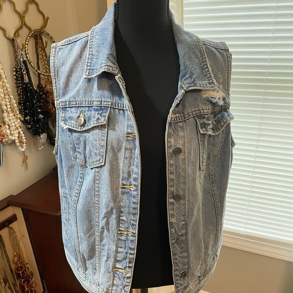 Jean vest